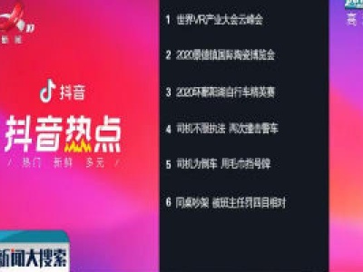 20201021抖音热点榜