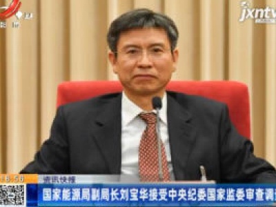 国家能源局副局长刘宝华接受中央纪委国家监委审查调查