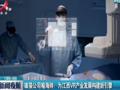 雄猫公司喻海帅：为江西VR产业发展构建新引擎