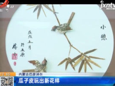 内蒙古巴彦淖尔：瓜子皮玩出新花样