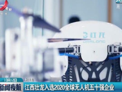 江西壮龙入选2020全球无人机五十强企业