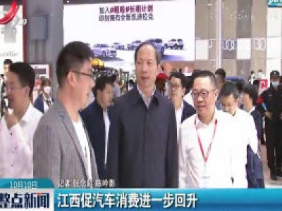 江西促汽车消费进一步回升