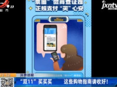 【消费提醒】“双11”买买买 这些购物指南请收好！