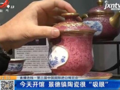 【直播连线·第三届中国国际进口博览会】11月5日开馆 景德镇陶瓷很“吸眼”