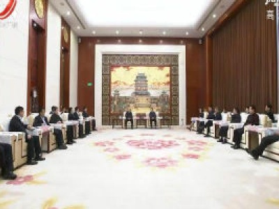 省政府与中国安能签订战略合作协议 易炼红会见中国安能集团董事长
