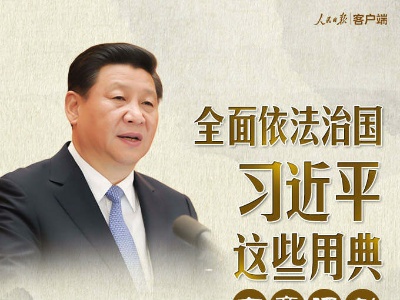 全面依法治国，习近平这些用典寓意深刻