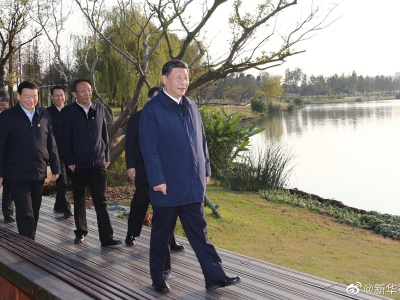 习近平：生态文明建设在推动长三角一体化发展中占有重要地位
