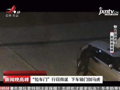 内蒙古：“拉车门”行窃得逞 下车锁门别马虎