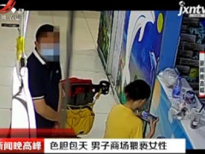 广州：色胆包天 男子商场猥亵女性