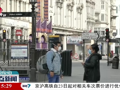 英国将再次调升多地防控级别
