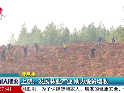 上饶：发展林业产业 助力脱贫增收