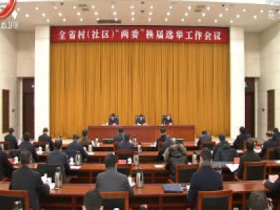 全省村（社区）“两委”换届选举工作会议在南昌召开