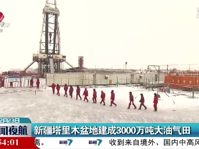 新疆塔里木盆地建成3000万吨大油气田