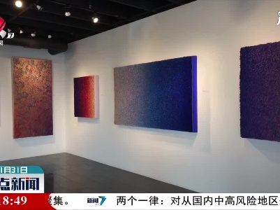 华裔艺术家庄红艺作品展亮相美国达拉斯