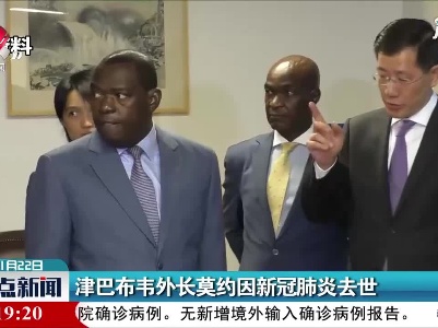 津巴布韦外长莫约因新冠肺炎去世