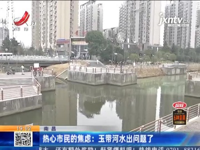 南昌·热心市民的焦虑：玉带河水出问题了
