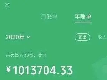 “年度账单”出炉，2020年你把钱花在哪？