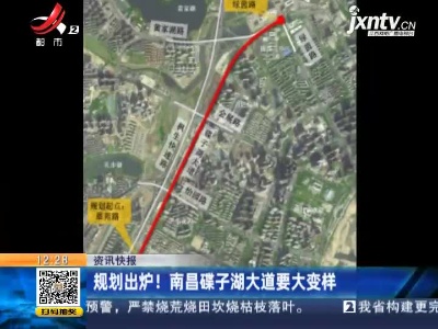 规划出炉！南昌碟子湖大道要大变样