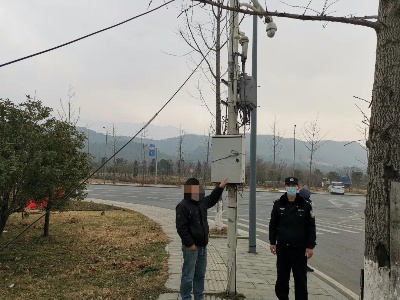 因零件不足 九江一监控施工人员竟盗取路边监控设备  