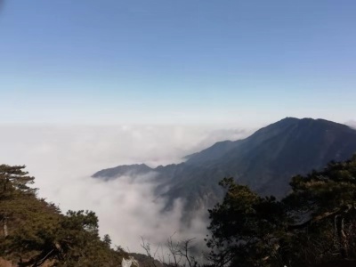 美！好一幅冬日山居图 庐山现2021年首场壮阔云海  