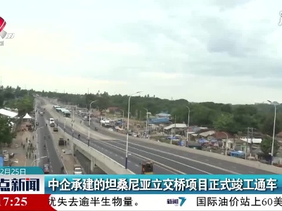 中企承建的坦桑尼亚立交桥项目正式竣工通车