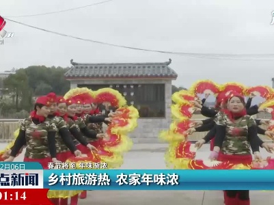 【春节将至 年味渐浓】新干：乡村旅游热  农家年味浓