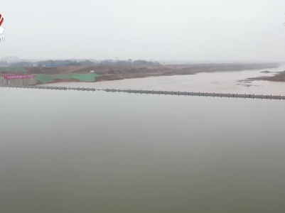 高安锦河抬水坝启闸蓄水