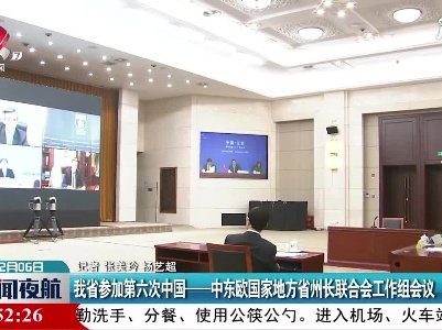 江西省参加第六次中国—— 中东欧国家地方省州长联合会工作组会议