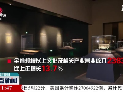 2020年江西省规上文化企业营业规模迈上新台阶