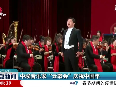 中埃音乐家“云歌会”庆祝中国年