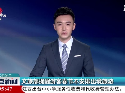 文旅部提醒游客春节不安排出境旅游