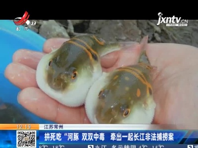 江苏常州：拼死吃“河豚双双中毒 牵出一起长江非法捕捞案