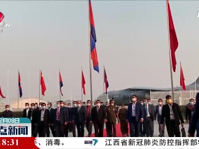 中国援柬新冠疫苗运抵金边