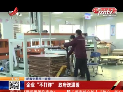 【新春走基层】宜春：企业“不打烊” 政府送温暖