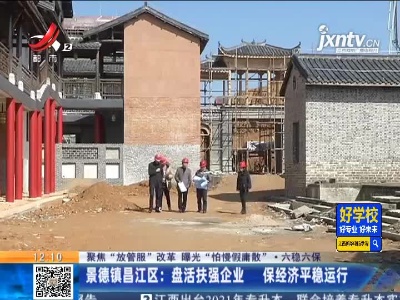 【聚焦“放管服”改革 曝光“怕慢假庸散”·六稳六保】景德镇昌江区：盘活扶强企业 保经济平稳运行