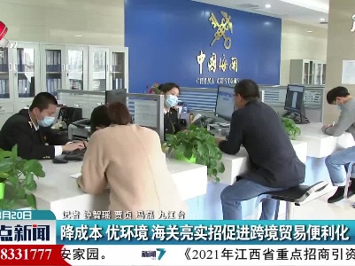 降成本 优环境 海关亮实招促进跨境贸易便利化