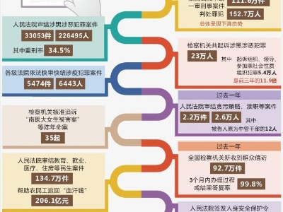 两高亮出成绩单！感受数据里的法治中国