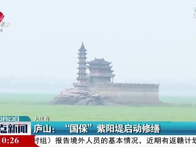 庐山：“国保” 紫阳堤启动修缮