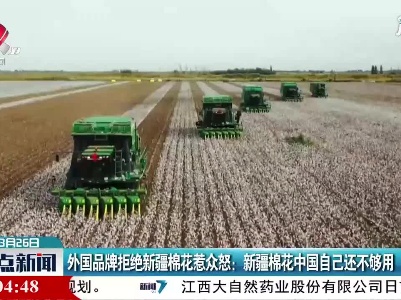 外国品牌拒绝新疆棉花惹众怒：新疆棉花中国自己还不够用