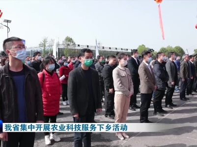 我省集中开展农业科技服务下乡活动