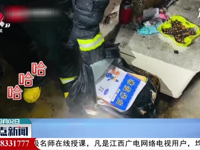 河南：消防员火海救出寒假作业笑出声“保护好”