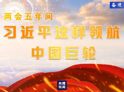 奋进新征程丨两会五年间 习近平这样领航中国巨轮