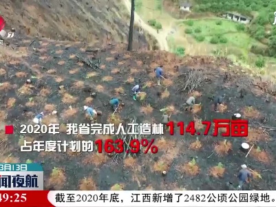 《江西省2020年国土绿化状况公报》发布