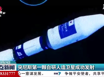 突尼斯第一颗自研人造卫星成功发射