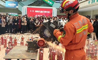 九江：“3.15”消防产品打假在行动