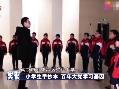 小学生手抄本 百年大党学习基因