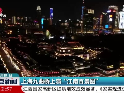 上海九曲桥上演“江南百景图”
