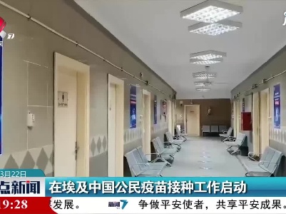 在埃及中国公民疫苗接种工作启动