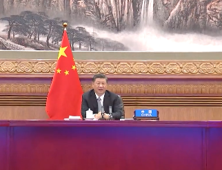独家视频丨习近平：中国承诺实现碳达峰到碳中和的时间 远远短于发达国家