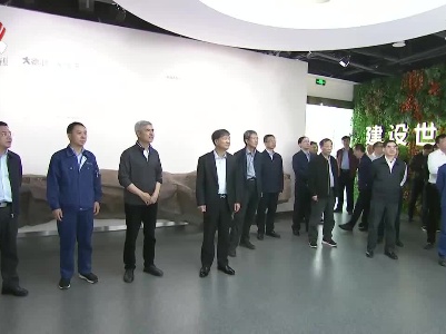 江西党外代表人士考察团在德兴学习考察